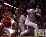 Hideki Matsui - Hits double in 3rd inning of game 3, 2004 ALCS &copy;Photofile