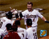 Jeff Kent - After hitting game-winning HR, Game 5, 2004 NLCS &copy;Photofile
