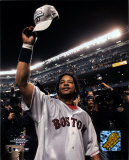 Manny Ramirez celebration, Game 7 - ALCS &copy;Photofile