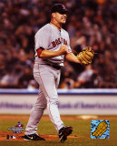 Keith Foulke recording the save, Game 6 - '04  ALCS &copy;Photofile