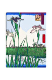 Irises a Pond Giclee Print