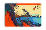 Yui: Path of Setta with Mount Fuji Giclee Print