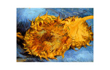 Buy Two Cut Sunflowers, c.1887 at AllPosters.com