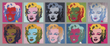 10 Marilyns, 1967 Kunstdruck