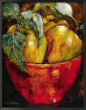 Apples In Red Bowl