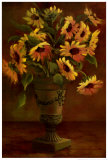 Mediterranean Sunflowers I Art Print