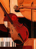 Abstract Violin