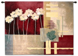 Contemporary Crimson I Wall Tapestry