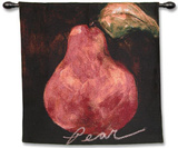 Red Pear Wall Tapestry