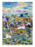 Idlers on the Beach