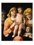 Buy The Holy Family with Saint Elizabeth and the Infant Saint John the Baptist at AllPosters.com