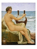 Lute Player by the Sea