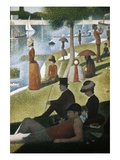 Detail from Sunday Afternoon on the Island of La Grande Jatte