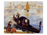 Gondola on the Grand Canal in Venice