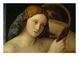 Buy Detail of Young Woman with a Mirror at AllPosters.com