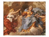 Detail Showing Prudence and Dignity from the Allegory of Divine Providence