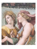 Buy Detail Showing Ceres and Juno in Venus with Ceres and Juno from the Loggia of Cupid and Psyche at AllPosters.com