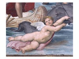 Detail of Cupid from Galatea