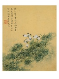 Flowers, from an Album of Ten Leaves (Butterflies)