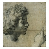 Study for the Head and Hand of an Apostle by Raphael
