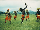 Buy Tutsi Men Recall Days of Glory in an Exuberant Dance at AllPosters.com