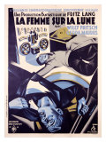 Femme Sur la Lune