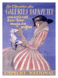 Galeries Lafayette Giclee Print