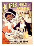 Buy Huitres Fines de Marennes at AllPosters.com