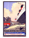 Buy Paris-Havre-New York at AllPosters.com