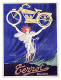 Terrot and Cie Motorcycle Giclee Print