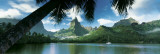 Tahiti - Opunohu Bay Door Poster