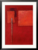Shades of Red Framed Art Print