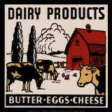 Dairy Products-Butter, Eggs, Cheese