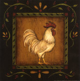Buy Square Rooster Right at AllPosters.com