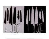 Knives, c.1982 (Silver and Black)