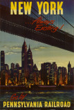 New York by Pennsylvania Railroad