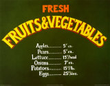 Fruits & Vegetables Stand