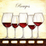 Buy Les Vins Rouges at AllPosters.com