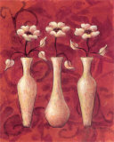Happy Flowers Red II