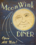 Moon Wink Art Print