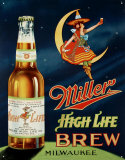Miller Highlife-Bräu Blechschild