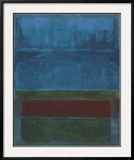 Blue, Green, and Brown