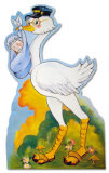 Stork with Baby Boy