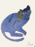 Blue Cat from Twenty-Five Cats
