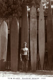 Buy Tom Blake on Waikiki Beach, 1929 at AllPosters.com