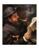 Portrait of Claude Monet Reading