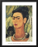 Self-Portrait with Monkey, 1938