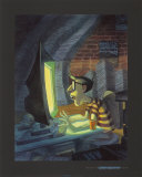 CyberSquatter Art Print