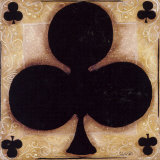 Clubs Poker Poster