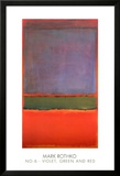 No. 6 (Violet, Green and Red), 1951